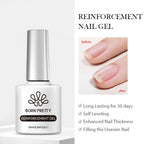BORN PRETTY 10ml Dark Red Cat Magnetic Gel Nail Polish for Winter Nails DIY Jelly Glass Silver-Light Varnis Semi Permanent