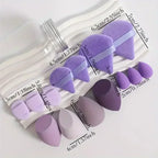 12/14Pcs Makeup Sponge Cosmetic Puff Foundation Sponges Blender Beauty Egg Powder Puffs Make Up Accessories Women Makeup 2049