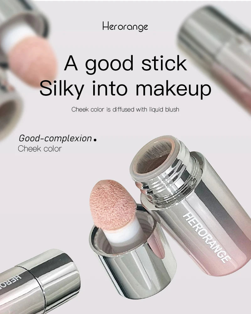Gentle Korean Liquid Powder Blusher Faceplate Waterproof Facial Shadow Highlight Nose Lasting Brightening Rouge Student Girl