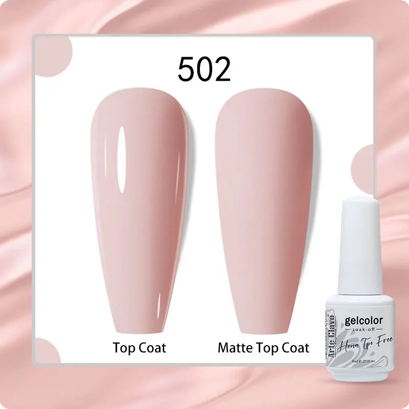 Arte Clavo 8ml HEMA TPO Free Gel Nail Polish Nail Art Manicure Semi Permanent Gel UV Hybrid Varnishes Base Top Coat Enamels New