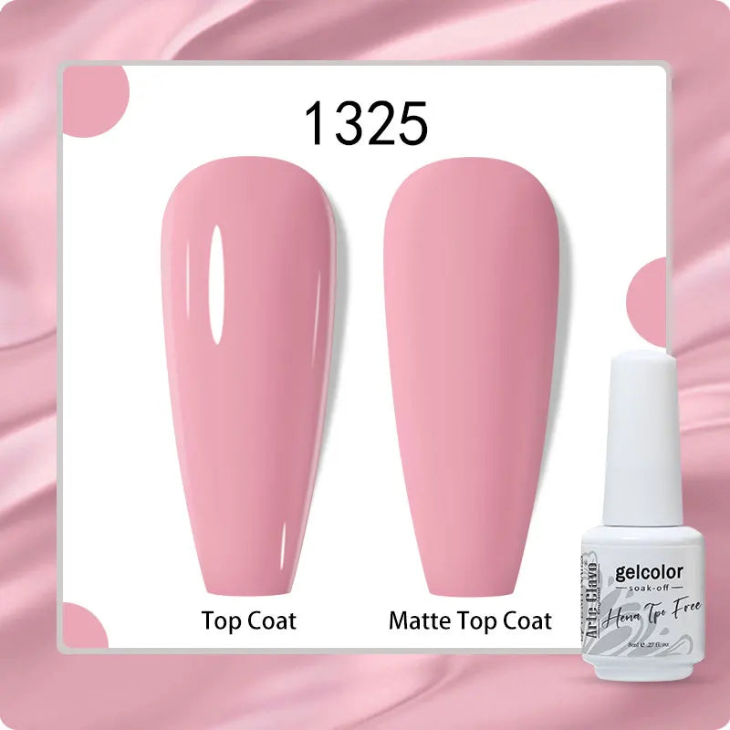 Arte Clavo 8ml HEMA TPO Free Gel Nail Polish Nail Art Manicure Semi Permanent Gel UV Hybrid Varnishes Base Top Coat Enamels New