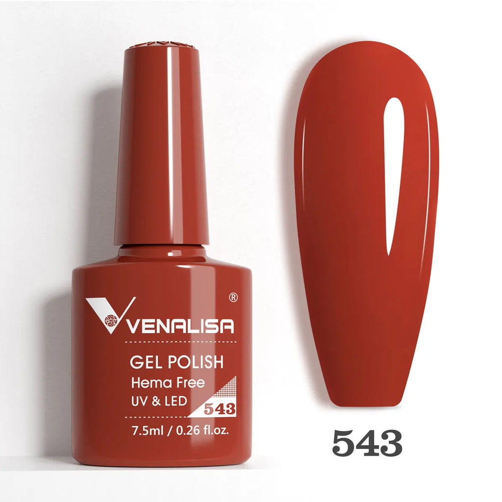 Venalisa VIP5 Nail Gel Polish HEMA/TPO FREE Full Coverage Beautiful Semi Permanent Soak Off UV LED Gel Nail Polish Gel Lacquer