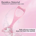Effortless Winged Eyeliner Stencil Kit - Precision Silicone Tips for Cat Eye, Brow Pencil, & Smoky Shadow Guide - Reusable