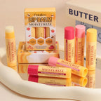 Multi Fruit Flavors Moisturizing Hydrating Base Lip Balm Set Makeup Lip Care Daily Care Balm Valentine's Day gift