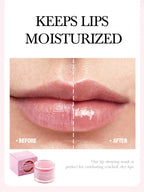 HANDAIYAN 2-in-1 Lip Exfoliator & Moisturizer Sugar Scrub Lip Repair Mask Lipbalm Double Lip Care Effected Lip Scrub Balm