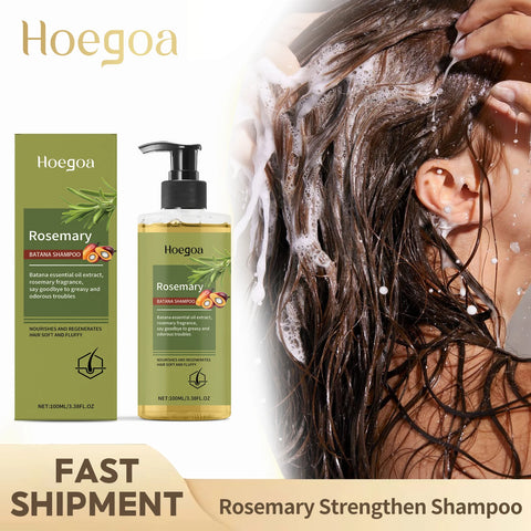 Rosemary Shampo For Hair Growth Strengthening Improve Dry Damaged Hair Cleaning Scalp Anti Dandruff Thickening Hair Care Shampoo