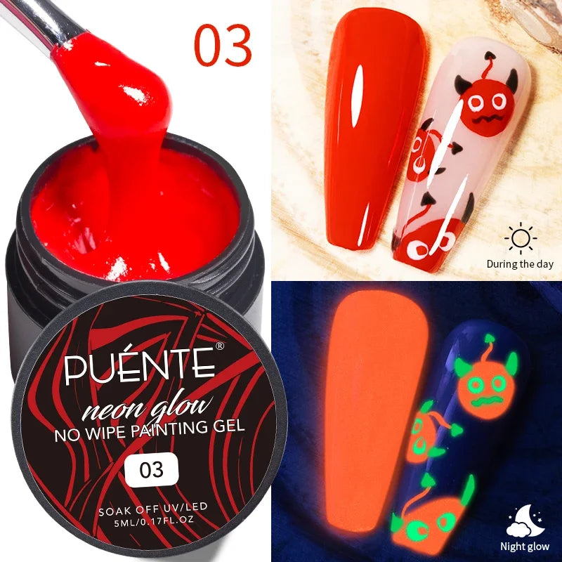 PUETNE 7.5ML Amber Moonlight Cat Magnetic Gel Nail Polish Winter Nails Jelly Glass Cat Eye Soak Off UV Semi-Permanent Varnish