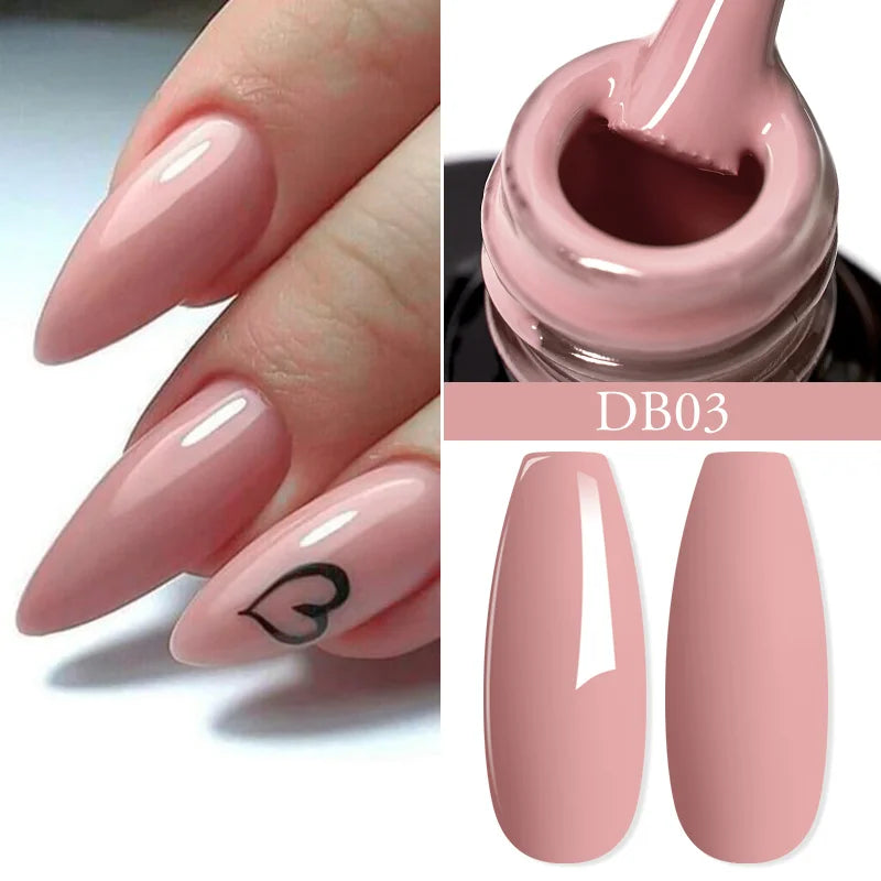 7ml Champagne Gold Sliver Reflective Nail Gel Polish Sparkling Shining Glitter Pink Red Nail Supplies Semi Permanent Gel Varnish