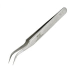 Stainless Steel Industrial Anti-static Multitool Tweezers Curved Eyebrow Lash Tweezer Precision Clamp Watchmaker Repair Tool