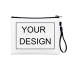 DIY Personalized Customized Photo/LOGO/Text/Picture Teacher/Birthday Gift Make up Bags Toilet Kit Cosmetic Bag Mini Makeup Pouch