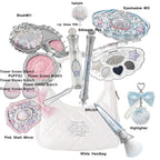 Flowerknows Makeup Set All In Flower Knows Little Angel Highlighter Powder Blush Strawberry Rococo Lip Gloss Perfume Kit