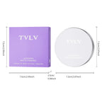 Lavender Pressed Powder Matte Powder Lasting Oil Control Full Coverage Face Compact Setting Powder Makeup Foundation Cosmetics