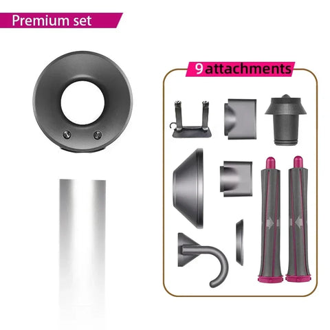 High Speed Bladeless Hair Dryer Negative Ion Fast Drying Home Powerful Hair Dryer Styling Tools 1600W High Speed Hair Dryer