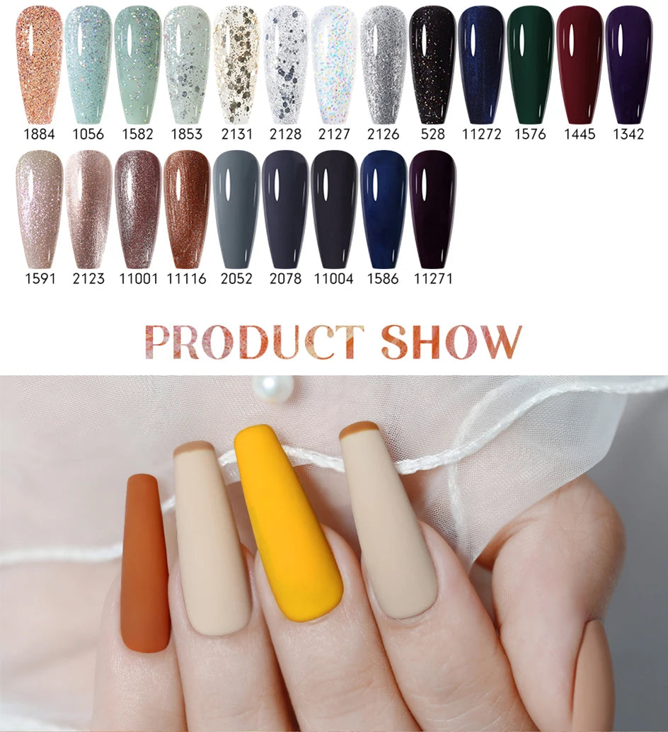 Arte Clavo Hema Free TPO Free Nail Gel Polish Nail Supplies Vernis Semi Permanent Nail Art Manicure Soak Off UV Gel Nail Varnish