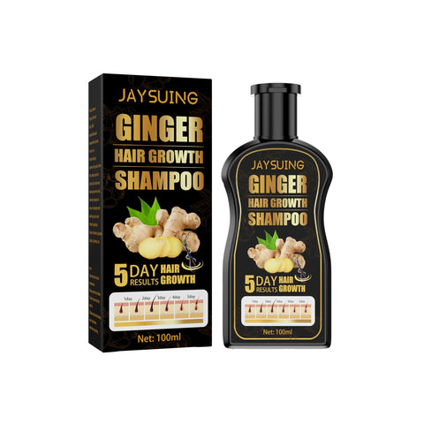 Ginger Regrowth Shampoo Anti Hair Loss Oil Control Dandruff Removal Moisturiz Nourish Scalp Repair Damaged Hair Growth Shampoo