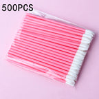 Lanjinglin Wholesale 50-1000pcs Lip Brushes Cosmetic Lip Brush Lipstick Lip Glossy Wands Cleaner Applicator Makeup Brush Tool