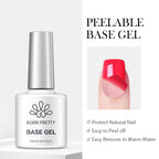 BORN PRETTY 10ml Silver Water Light Cat Magnetic Gel Nail Polish Nail Supplies Vernis Semi Permanent Gel for Fall Winter Nails
