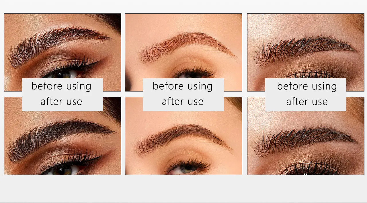 Eyelash Eyebrow Tint Kit Professional Eye Lash Brow Dye Waterproof Long Lasting Eyes Makeup Tools Black Brown Dye Eyebrow Gel