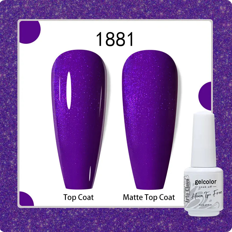 Arte Clavo 8ml HEMA TPO Free Gel Nail Polish Nail Art Manicure Semi Permanent Gel UV Hybrid Varnishes Base Top Coat Enamels New
