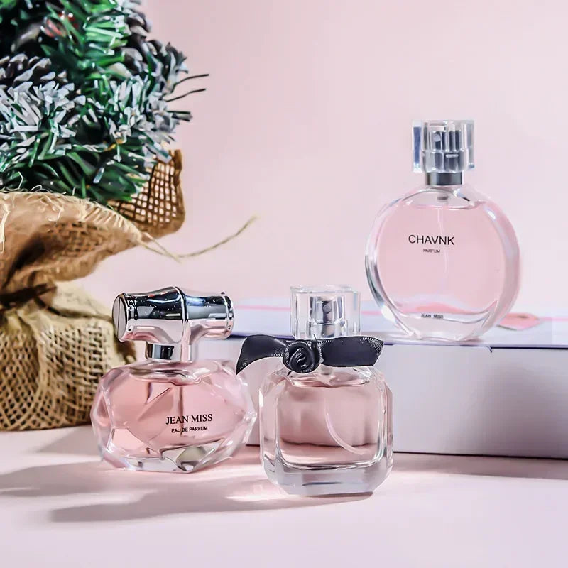 30ml X 3 Women's Perfume Set Floral Fruity Chypre Eau De Parfum Long-Lasting Fresh Scent Gift Box