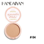8 Colors Loose Powder Oil Control Waterproof Mineral Face Foundation Cosmetics Long Lasting Makeup Powder Compact Powder Pressed