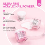 SAVILAND Full Acrylic Nail Kit With UV Nail Lamp Electric Nail Drill Machine Powder Gel Nail Polish Tools For Manicure Nail Art
