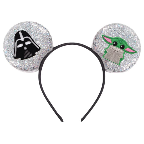 Boys Disney Mouse Ears Headbands Mickey Mouse Hairband With No Bow Party Festival Cosplay Christmas Birthdays Hair Accessories