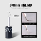 Diamond shiny eyeliner liquid Pearl light color fast drying waterproof eyeliner liquid