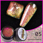 AWStorG 5ML Super Silver Metallic Gel Nail Polish Metal Effect Painting Gel Chromes Varnis Semi Permanent for Nail DIY