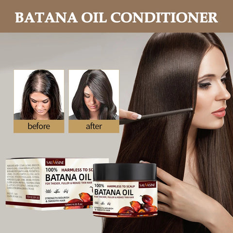 Batana Oil Conditioner 120ml Smooth Hair Essence Moisturizing Repair Hair Strengthening Hair Root Hair Care Hair Growth Healthie