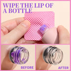 YIKOOLIN 200 Pieces Lint-Free Nail Wipes Eyelash Glue Wipes Nail Polish Removal Wipes for Professional Eyelash Extension Product