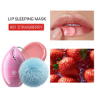 5-Color Lip Mask - Cherry & Strawberry Scented Jelly, Moisturizing Lip Care, Repair & Fade Lip Lines, For Lipitis Relief