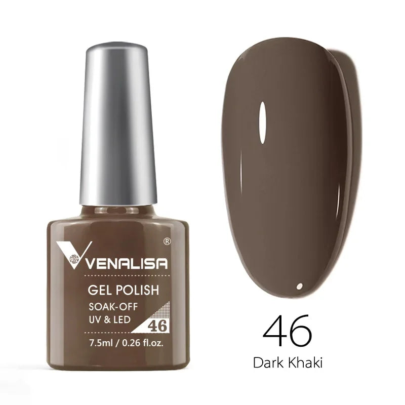 Venalisa VIP4 Nail Gel Polish HEMA/TPO FREE Full Coverage Beautiful Semi Permanent Soak Off UV LED Gel Nail Polish Gel Lacquer