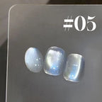 12ML 1-6PCS Popular Winter Internet Celebrity Hot-selling Northern Lights Cat Eye Magnet Gel Nail Polish Nail Art Nail Supplies