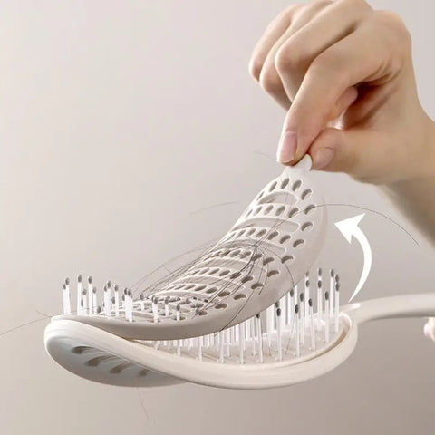 Vent Brush For Blow Drying Paddle Detangling Brush Paddle Brush For Blow Drying Vented Paddle Brush Curved Hair Brush For Wet