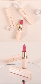 8 Colors Deep Red Matte Lipstick Waterproof Non-Stick Velvet Texture Easy Apply Rose Red Lip Makeup Long-Lasting Cosmetics