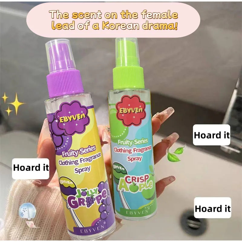 Fresh Fruit Fragrance Thai Strawberry Cantaloupe Grape Fragrance Lasting Summer Light Fragrance Deodorant New Perfume Spray 30ml