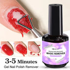 MOSKANY 15ml Magic Remover Nail Gel Polish for Soak Off UV Gel Polish Fast Removal Semi Permanent Varnish Polish Cancel Glue