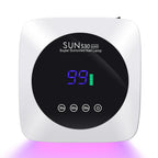 Rechargeable 180W UV LED Nail Lamp For Quick Curing All UV Gel 57LED Professional Nail Dryer With Motion Sensing Salon Equipment