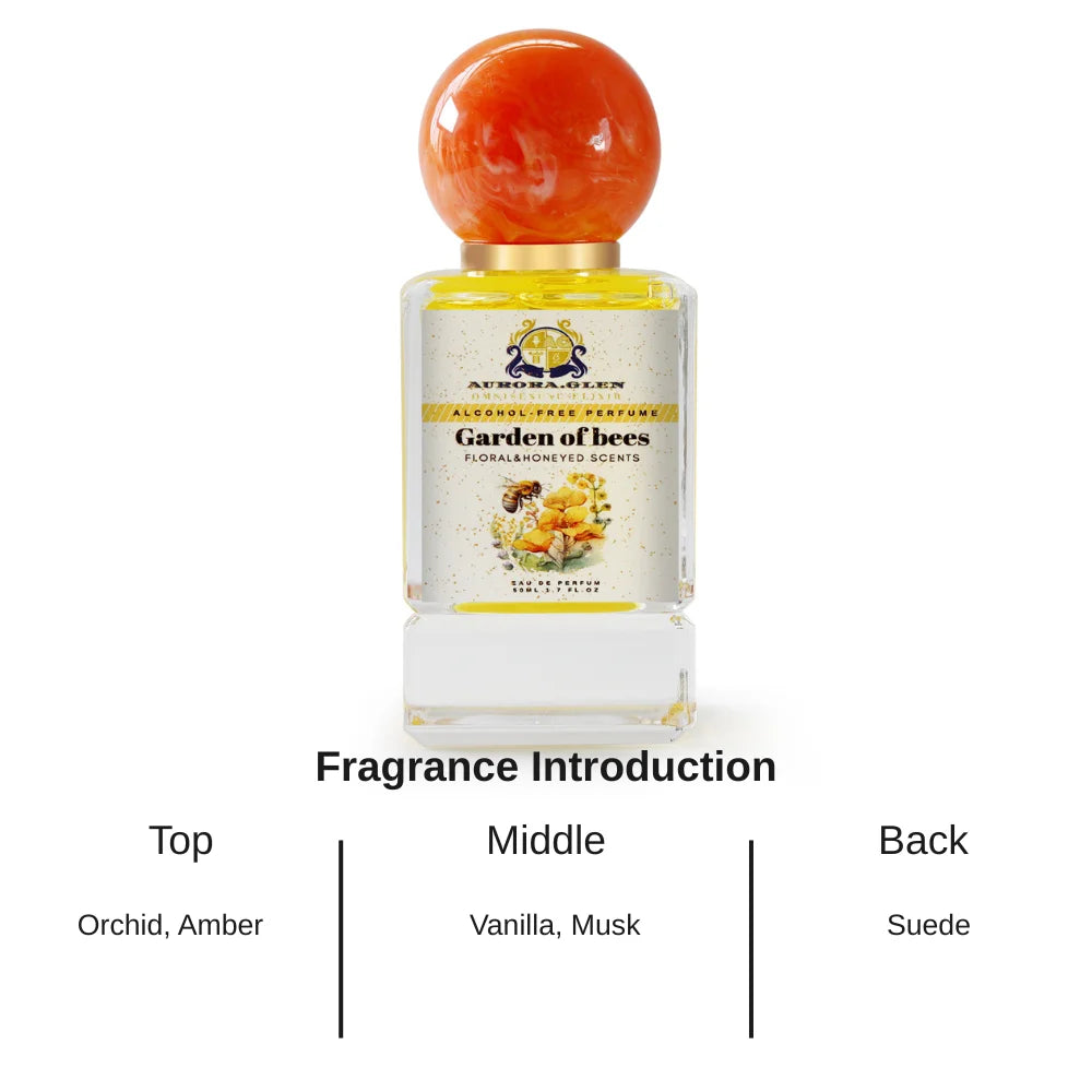 Osmanthus, Peony, and Pomegranate Fragrance Perfume for Women - Crystal Diamond Series, Light and Elegant Scent parfum