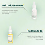 Nailpop Cuticle Oil and Softener for Nails 15ml Cuticle Remover Strengthener Nail Cuticle Protector Moisturize Manicure Kit 1pc