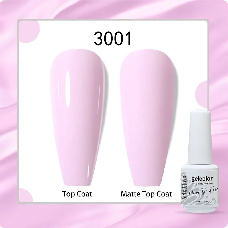 Arte Clavo 8ml HEMA TPO Free Gel Nail Polish Nail Art Manicure Semi Permanent Gel UV Hybrid Varnishes Base Top Coat Enamels New