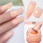 5ml Golden Silvery Metallic Painting Liner Gel Polish Chrome Mirror Effect Semi-Permanent Varnish For Stunning French Nail Art