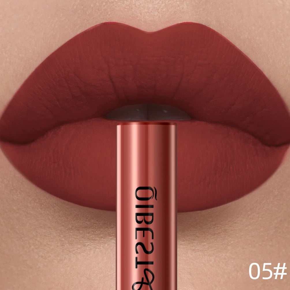 Matte Liquid Lipstick Waterproof Velvet Nude Sexy Red Lip Gloss Long Lasting Nonstick Lip Stain Makeup 24 Colors Hot Lipgloss