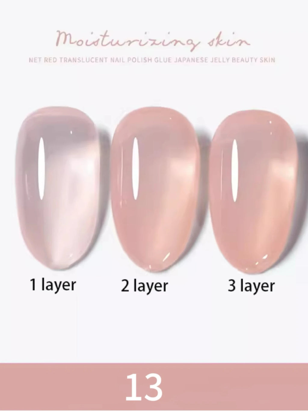 10ml 1-8pcs Milky White Quick Extension Gel Nail Polish Nude Construct Hard Semi Permanent Acrylic Extension Nail Art Varnish