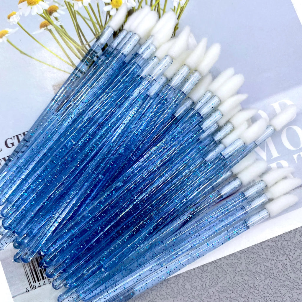 Wholesale 50/1000 PCS Disposable Lip Brush Women Accessories Lipstick Gloss Wands Applicator Perfect Best Make Up Tool Hotting
