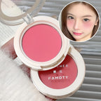 Monochrome Milk Peach Face Blush Pallete Mineral Pigment Cheek Blusher Powder Makeup Professional Contour Shadow Pink Blusher