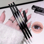Ultra-fine Gel Eyeliner Pencil Pink Apricot Under Eye Liner Pen Waterproof Matte Aegyosal Lying Silkworm Quick Drying Eye Makeup