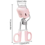 1PC Lady Heating Electric Eyelash Curler Cosmetic Makeup Tools Clip Lash Curler Lasting Lash Lift Eyelashes Makeup Beauty Tool