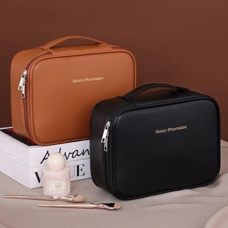 New Women's Cosmetic Bag Portable Storage Bag Large Capacity Luxury Makeup Bag Travel Organizer Essentials Toiletry Bags